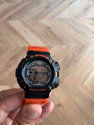 Casio G-SHOCK G9000R Mudman Naranja Negro