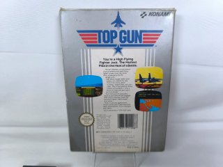 Caja Top Gun NES Konami + Manual