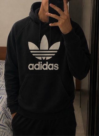 Sudadera Adidas Negra