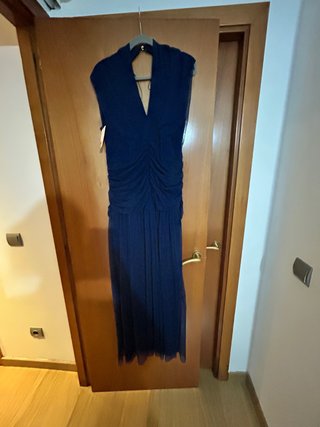 Vestido azul de fiesta