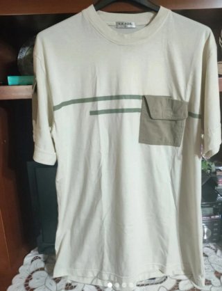 Maglietta K.K. KIDS Beige/Verde Oliva XL