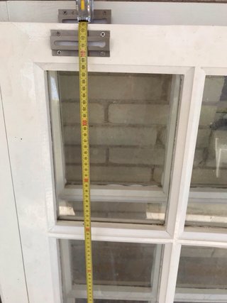 Ventana doble de madera con cristales