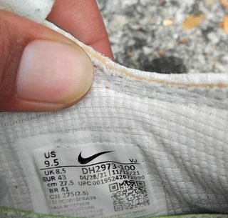 Nike Air Max Blancas y Amarillas