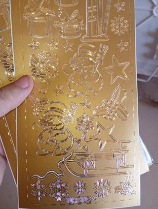 Adornos Navideños Dorados y Plateados