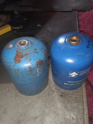 2 Bombonas Gas Camping Vacías