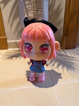Muñeca Tuttis Rosa con Peto Vaquero