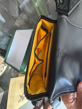 Riñonera Goyard Negra y original