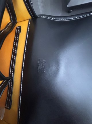Riñonera Goyard Negra y original