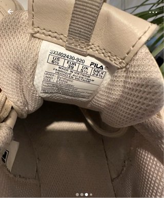 Zapatillas Fila Disruptor Beige