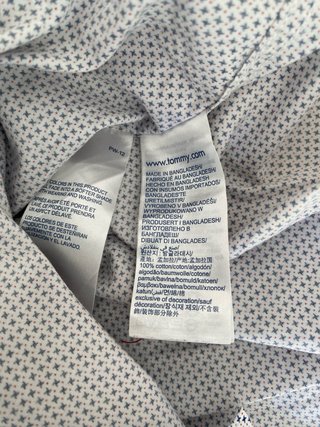 Camisa Tommy Hilfiger manga larga