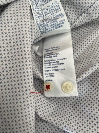 Camisa Tommy Hilfiger manga larga