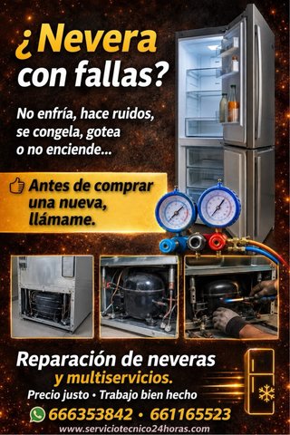 Reparación de neveras Barcelona tecnico