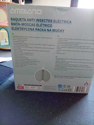Raqueta Eléctrica Anti Insectos