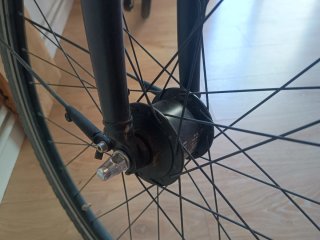 Bicicleta Raleigh Negra