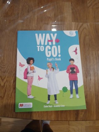 Libro Colegio de Inglés Way to Go 6t de Primaria