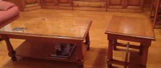 Mueble provenzal de madera de pino