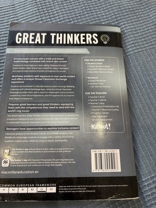 GREAT THINKERS C1 Student's book & eReader: lib...