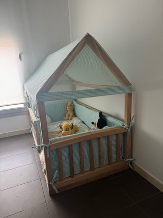 Cama Montessori Casita Madera