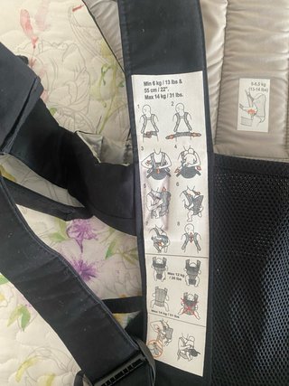 Mochila Portabebés BabyBjörn Comfort Carrier