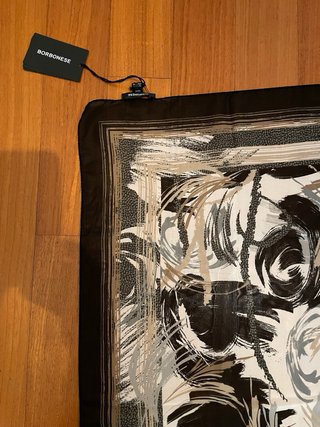 Foulard Borbonese 90x90 cm Nuovo
