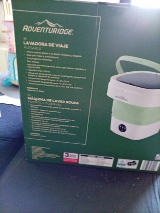 Lavadora Portátil Plegable Viaje