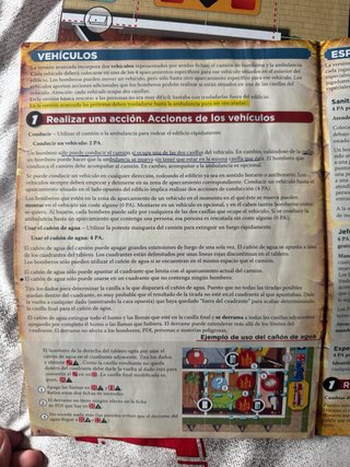 Rescate! Fire Rescue Juego de Mesa Devir