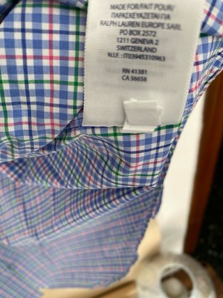 Camisa Polo Ralph Lauren XL Cuadros