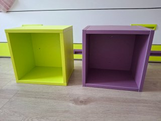 Cama nido infantil/juvenil con cabecero y 2 cubos