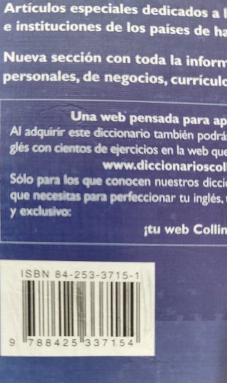 Collins compact plus español-inglés, inglés-esp...
