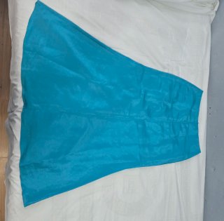 Vestido azul turquesa fiesta