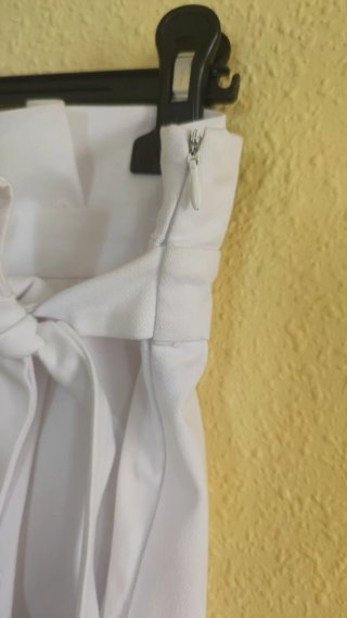 Pantalón corto blanco