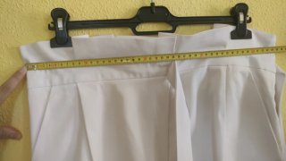 Pantalón corto blanco
