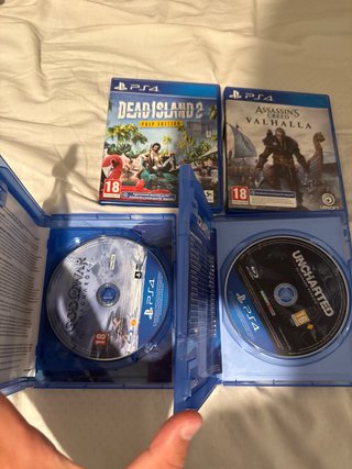 Lote 4 Videojuegos PS4