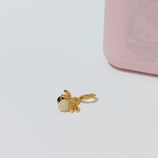 Colgante Pandora Abeja Dorado y Blanco