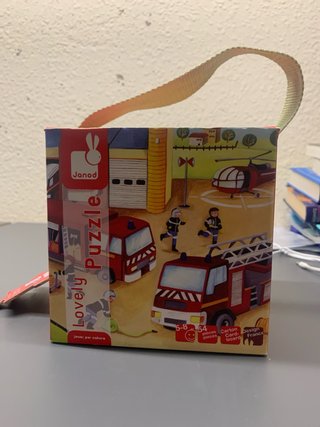 Lote 3 Puzzles Piratas y bomberos