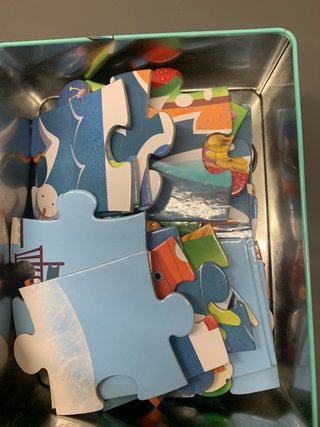 Lote 3 Puzzles Piratas y bomberos