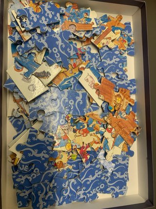 Lote 3 Puzzles Piratas y bomberos