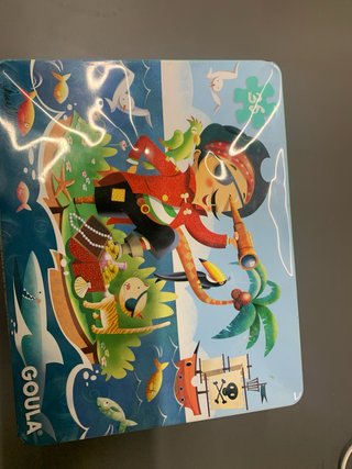 Lote 3 Puzzles Piratas y bomberos