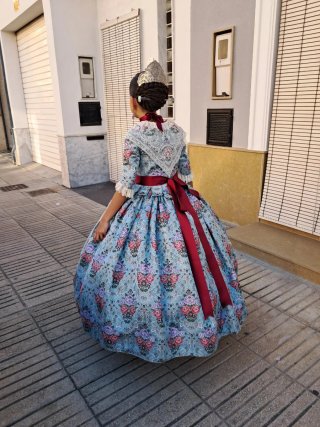 Traje Fallera Niña 7- 8-9 Años