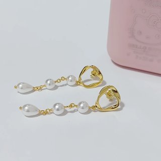 Pendientes Pandora Oro y Perlas