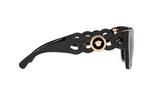 Gafas de Sol Versace Cadena Negra y Dorada