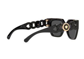 Gafas de Sol Versace Cadena Negra y Dorada