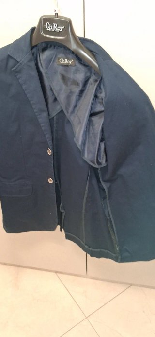 Giacca uomo ChRoy blu taglia M