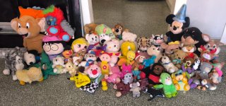 Lote de peluches variados