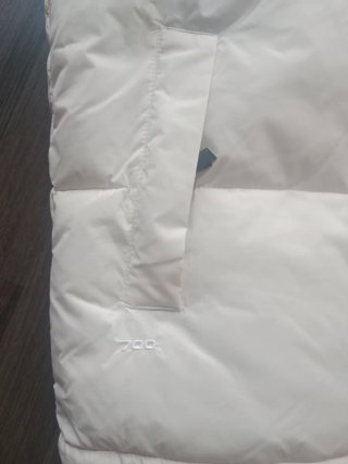 Chaleco The North Face Negro y Blanco
