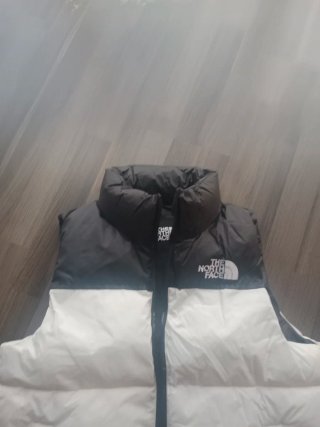 Chaleco The North Face Negro y Blanco