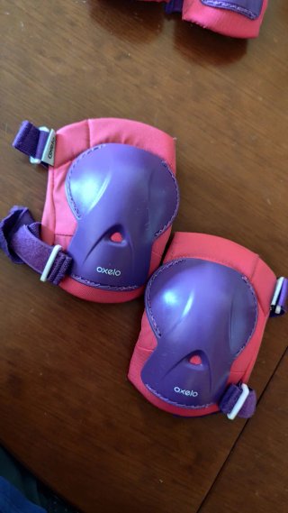 Protecciones Oxelo para skate/patines infantiles