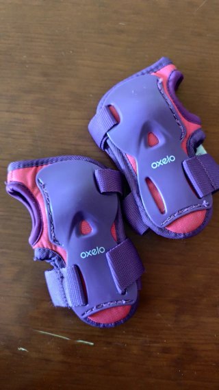 Protecciones Oxelo para skate/patines infantiles