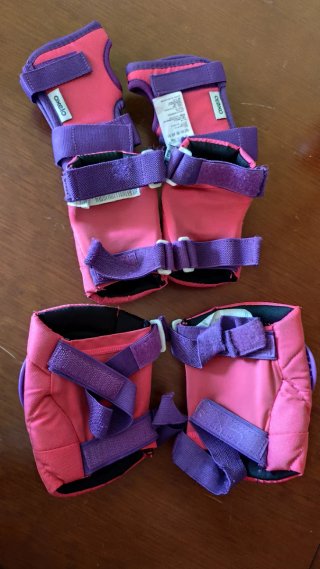 Protecciones Oxelo para skate/patines infantiles