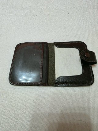 Monedero billetero piel con caballo